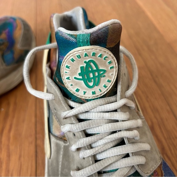 Nike Men’s Air Huarache Run Print Alternate Galaxy Sneakers Size 9.5 - Picture 8 of 8